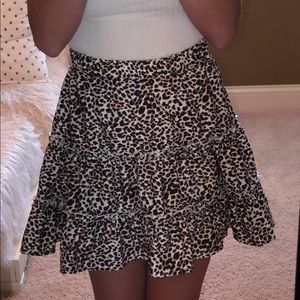 Shein Cheetah Skirt